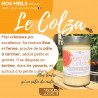 miel crémeux doux colza français apiculteur local naturel artisanal picardie