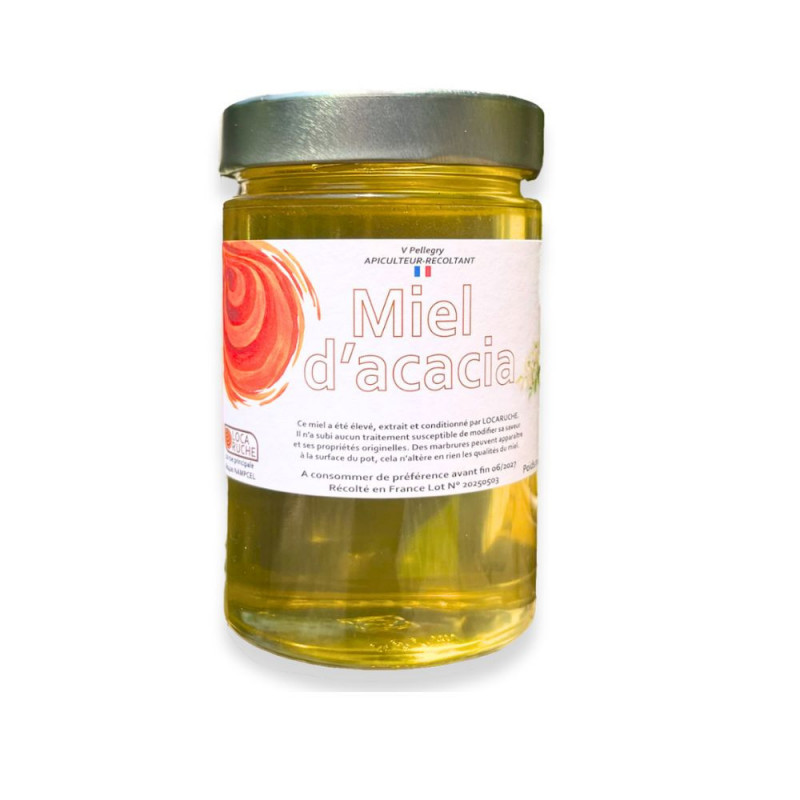 miel acacia liquide français picardie artisanal local naturel
