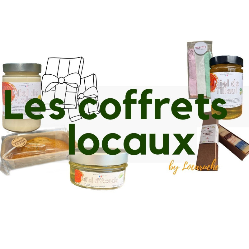 coffret noël produits locaux miels savons pâtisseries tout budget petit prix gourmand
